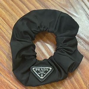 AUTHENTIC PRADA SCRUNCHIE BLACK